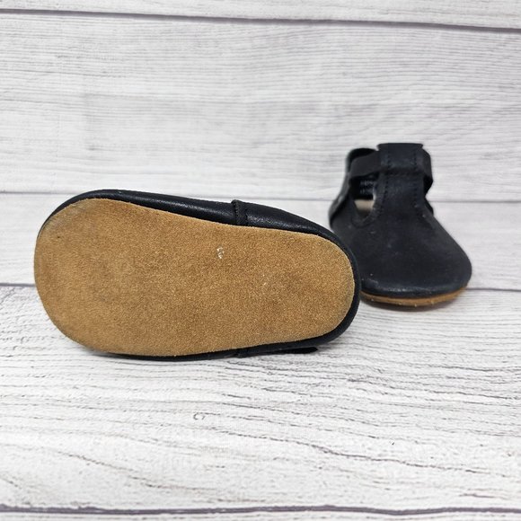 PIPER FINN GIRLS BLACK - T-STRAP MARY JANE - SOFT SOLE Size 3 - Picture 10 of 11